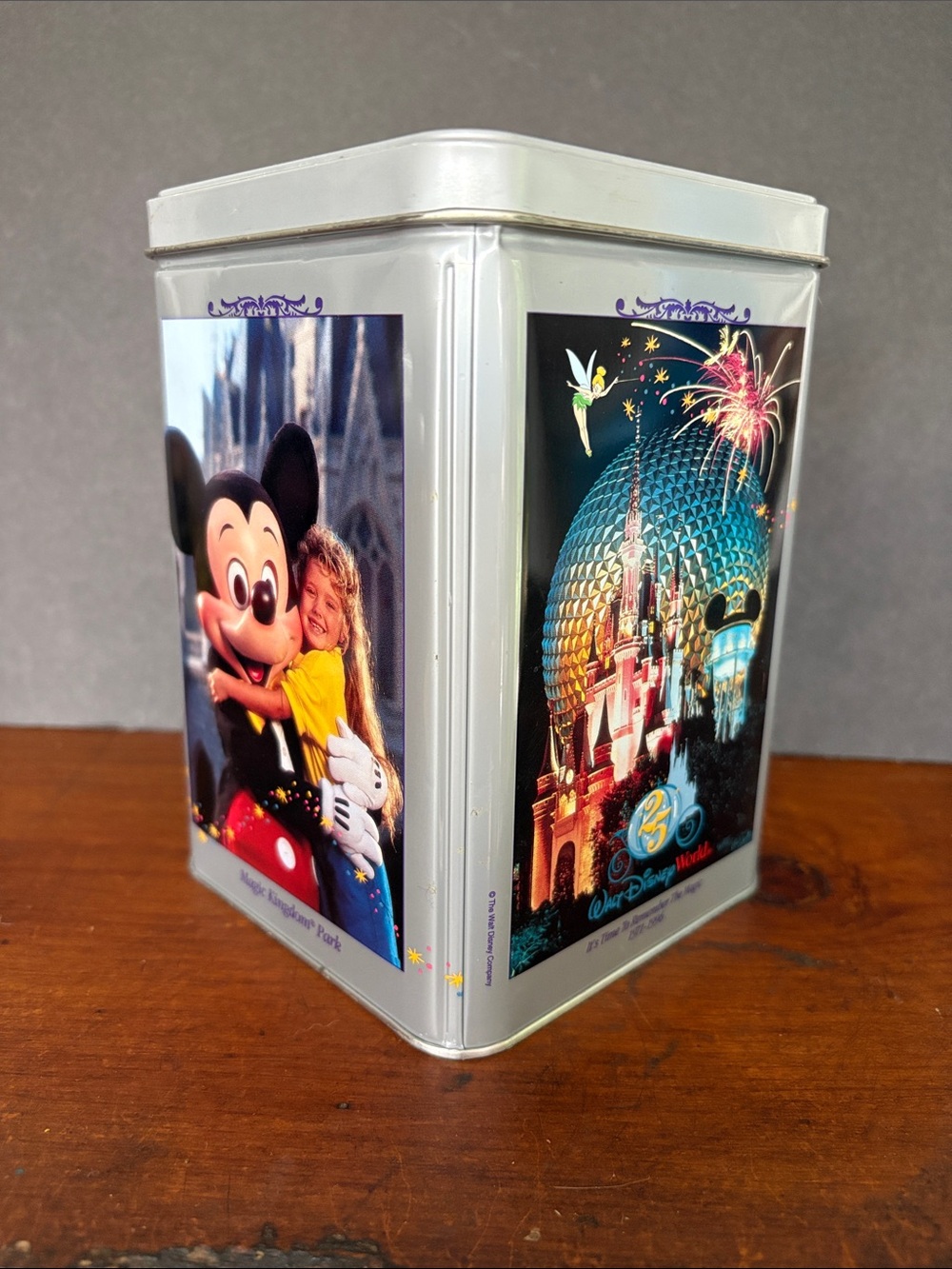 Commemorative Tin Collaboration With Nestle Tollhouse and Walt Disney World Park